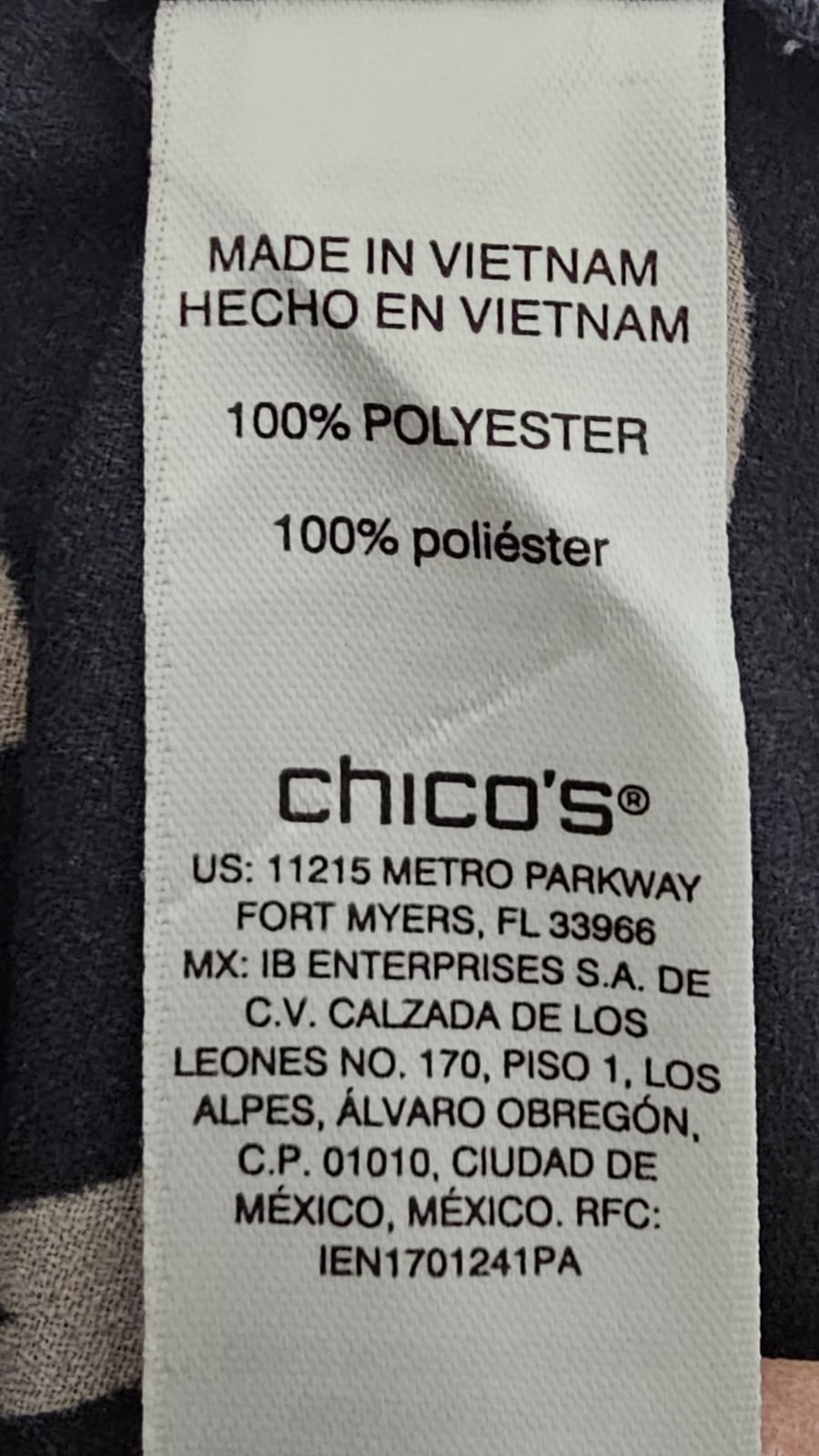 Blusa Premium CHICO´S  Talla M