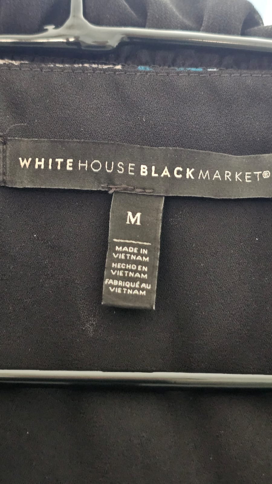 Blusa Premium White House Black  Talla M