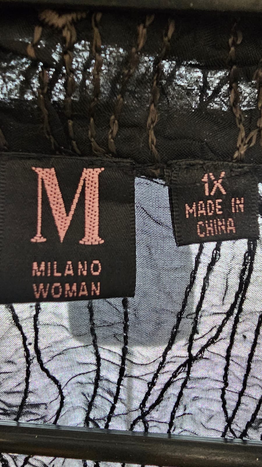 Tallas Grandes Blusa Premium MILANO  Talla 2XL