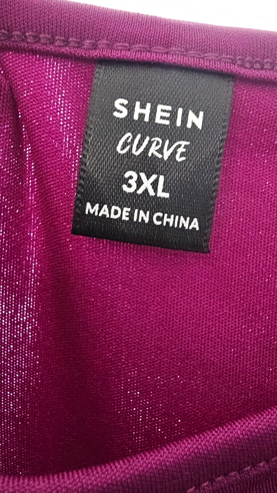 Plus Size Grandes Vestido SHEIN   Talla 2XL