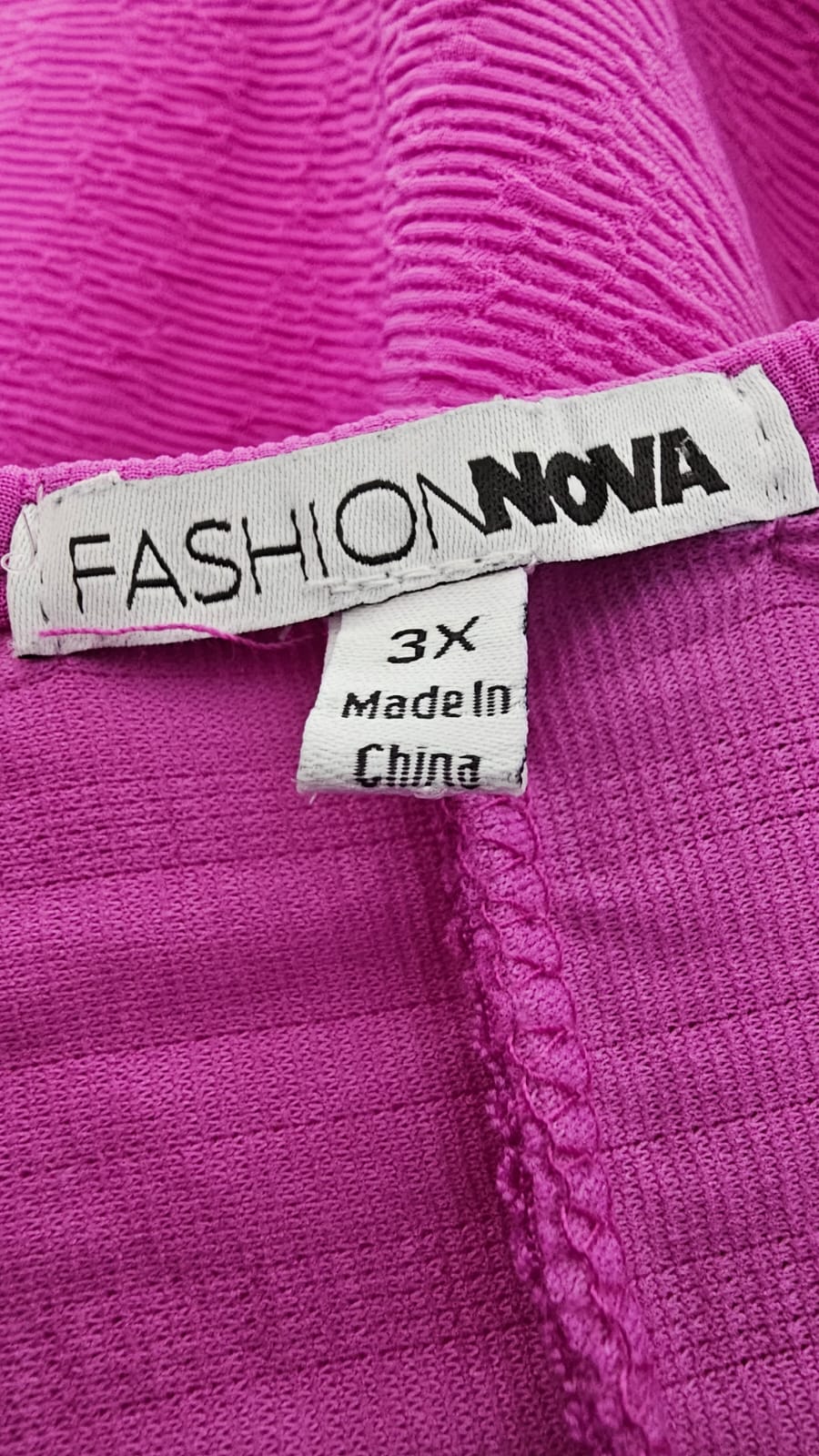 Plus Size Vestido Fashion Nova   Talla 3XL