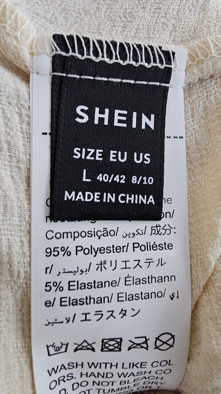 Oferta Vestido SHEIN   Talla M