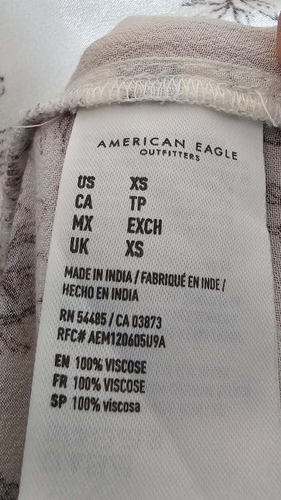Blusa America Eagle   Talla S