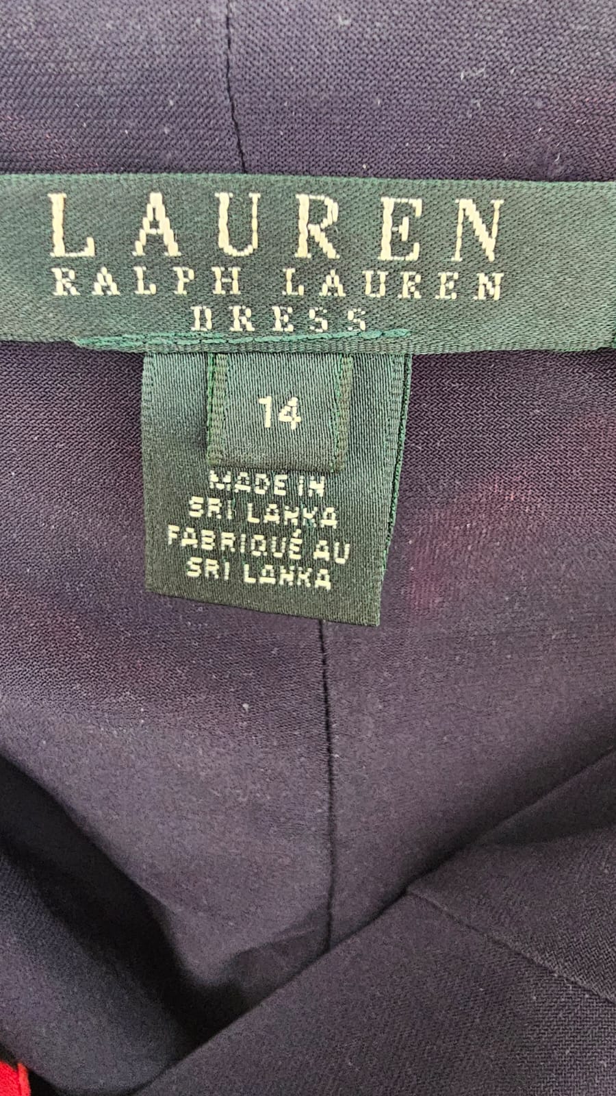 Vestido Cooktail Premium Ralph Lauren   Talla L