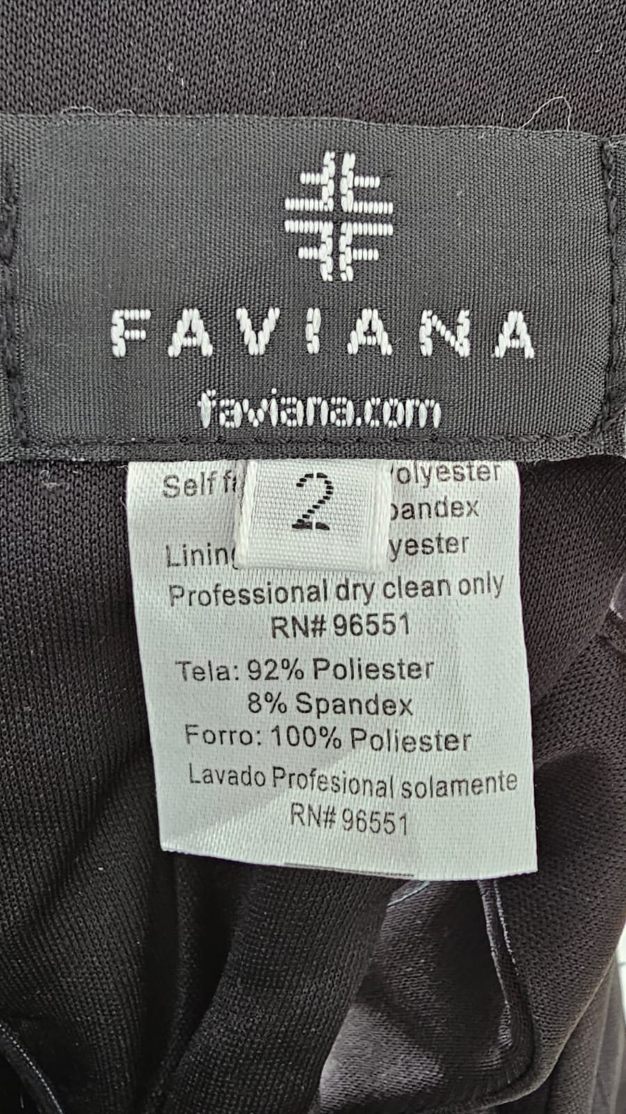 Fiesta Premium Faviana   Talla XS