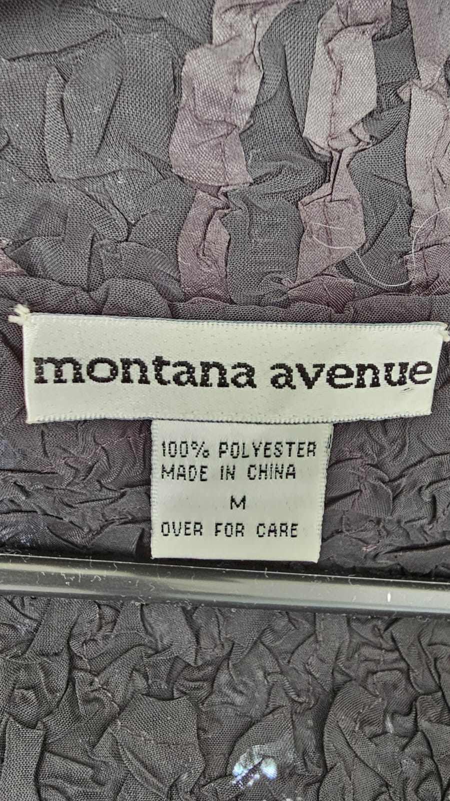 Top Blusa Premium Montana Avenue   Talla M