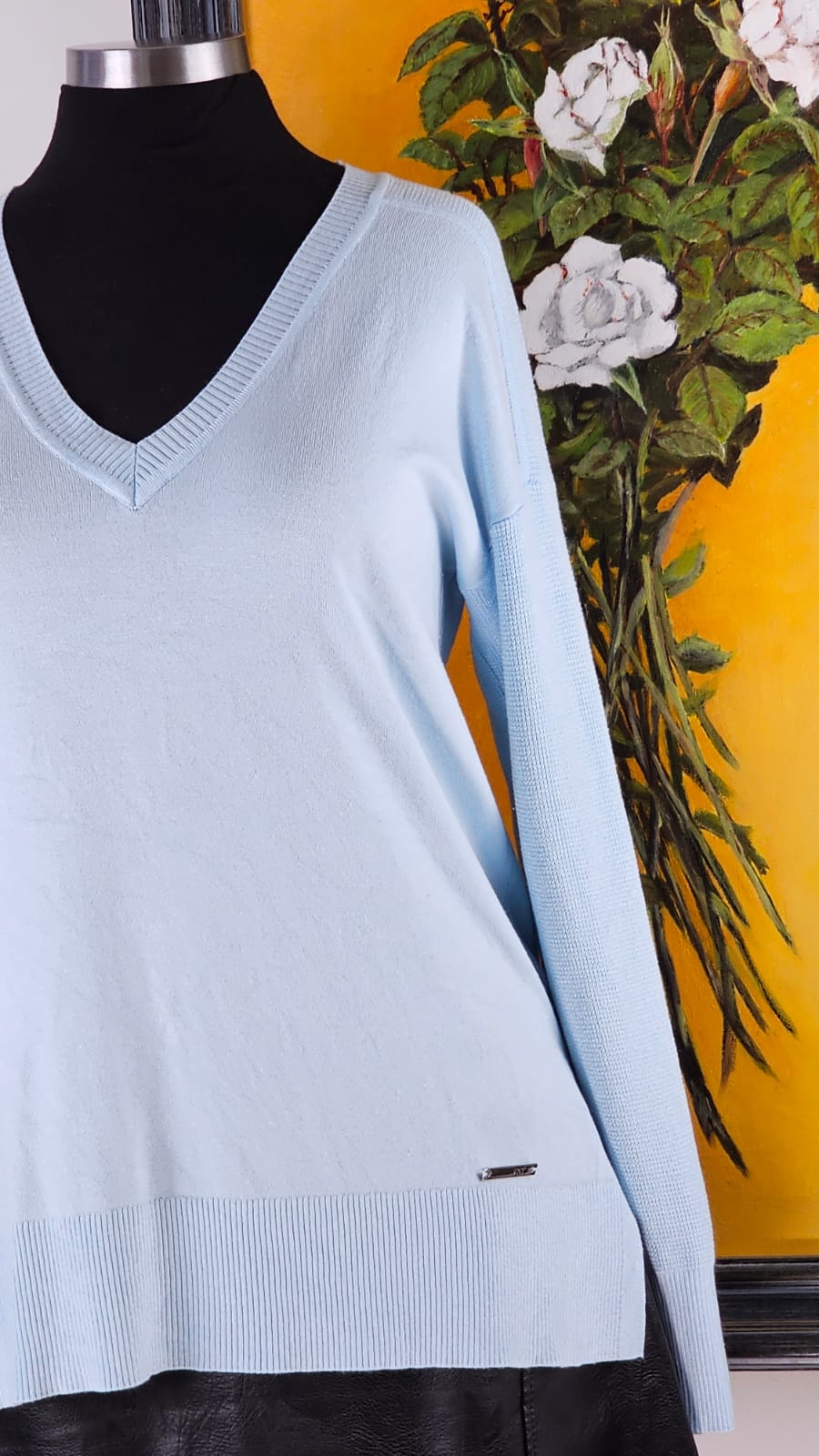 Sweater Top Premium Jones New York   Talla L