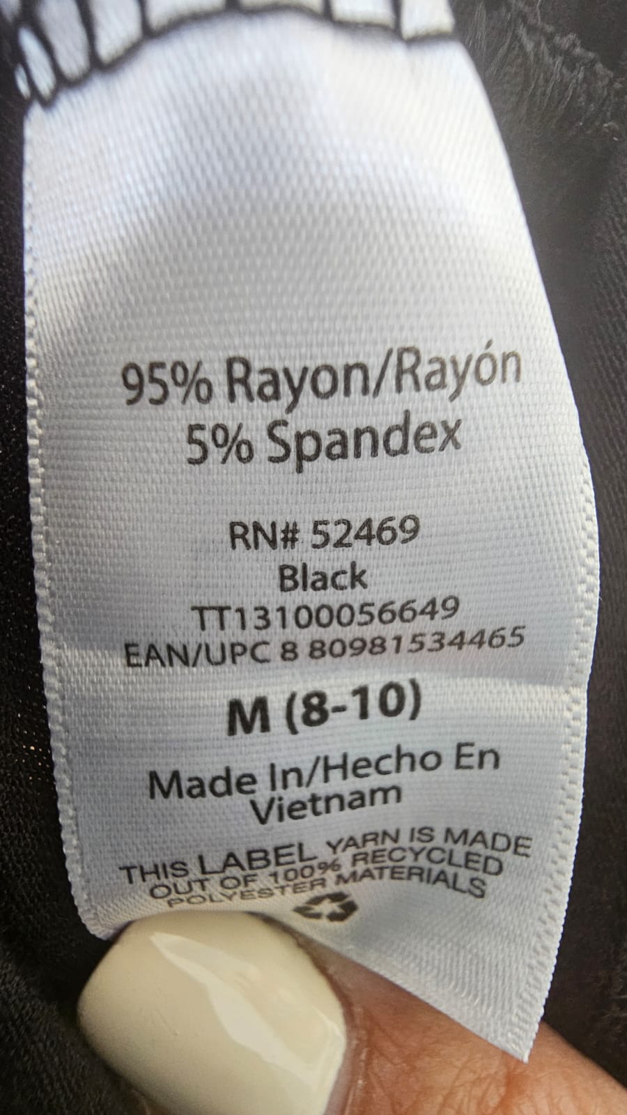 Vestido Premium TIME AND TRU  Talla M