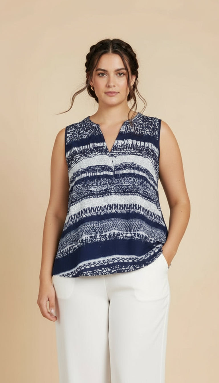 Blusa Top Premium Woman Tchibo  Talla XL