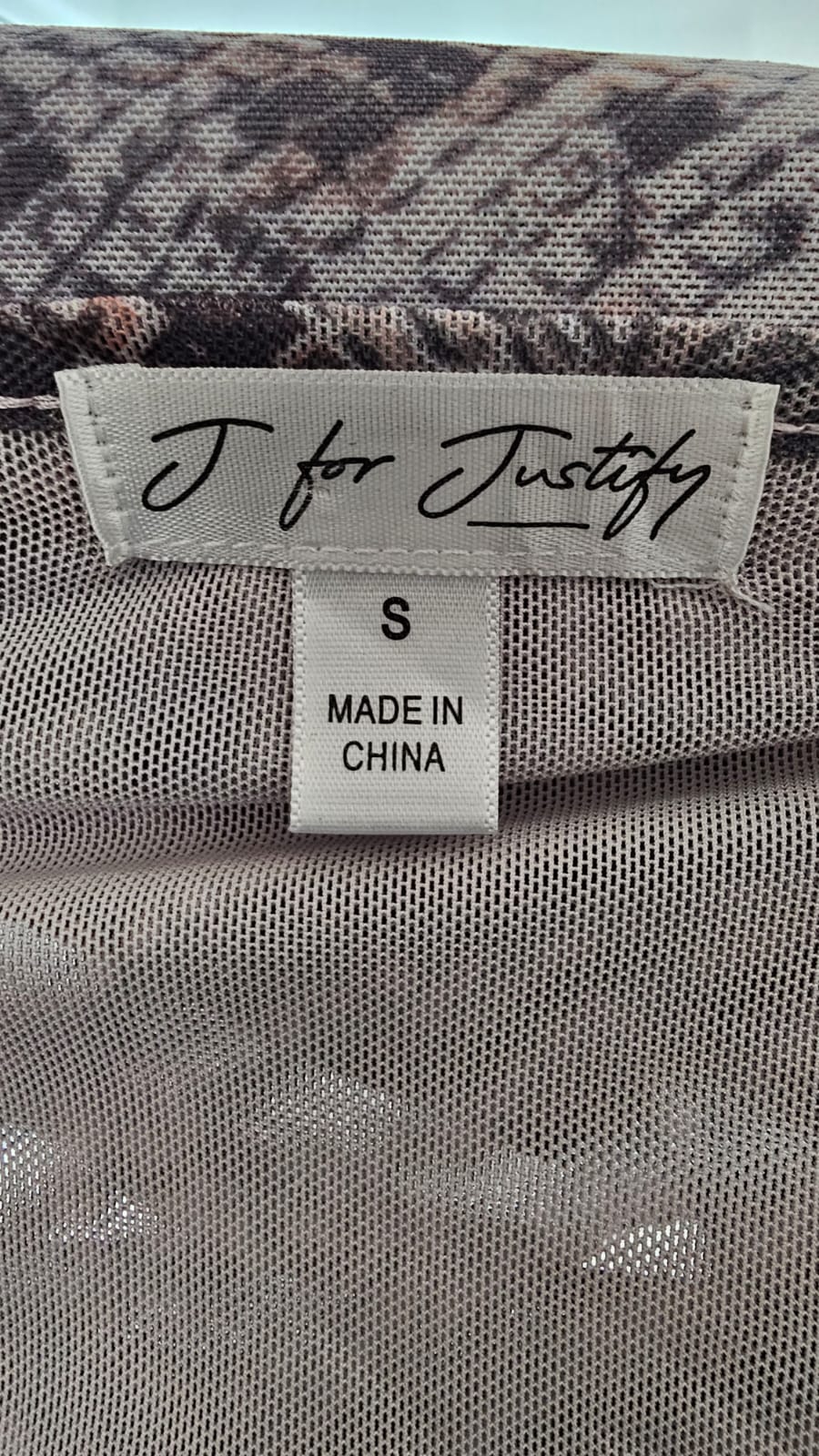 Girls Premium J For Justify  Talla XS