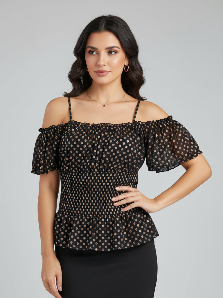 Top Blusa Cooktail Premium VENUS  Talla  L