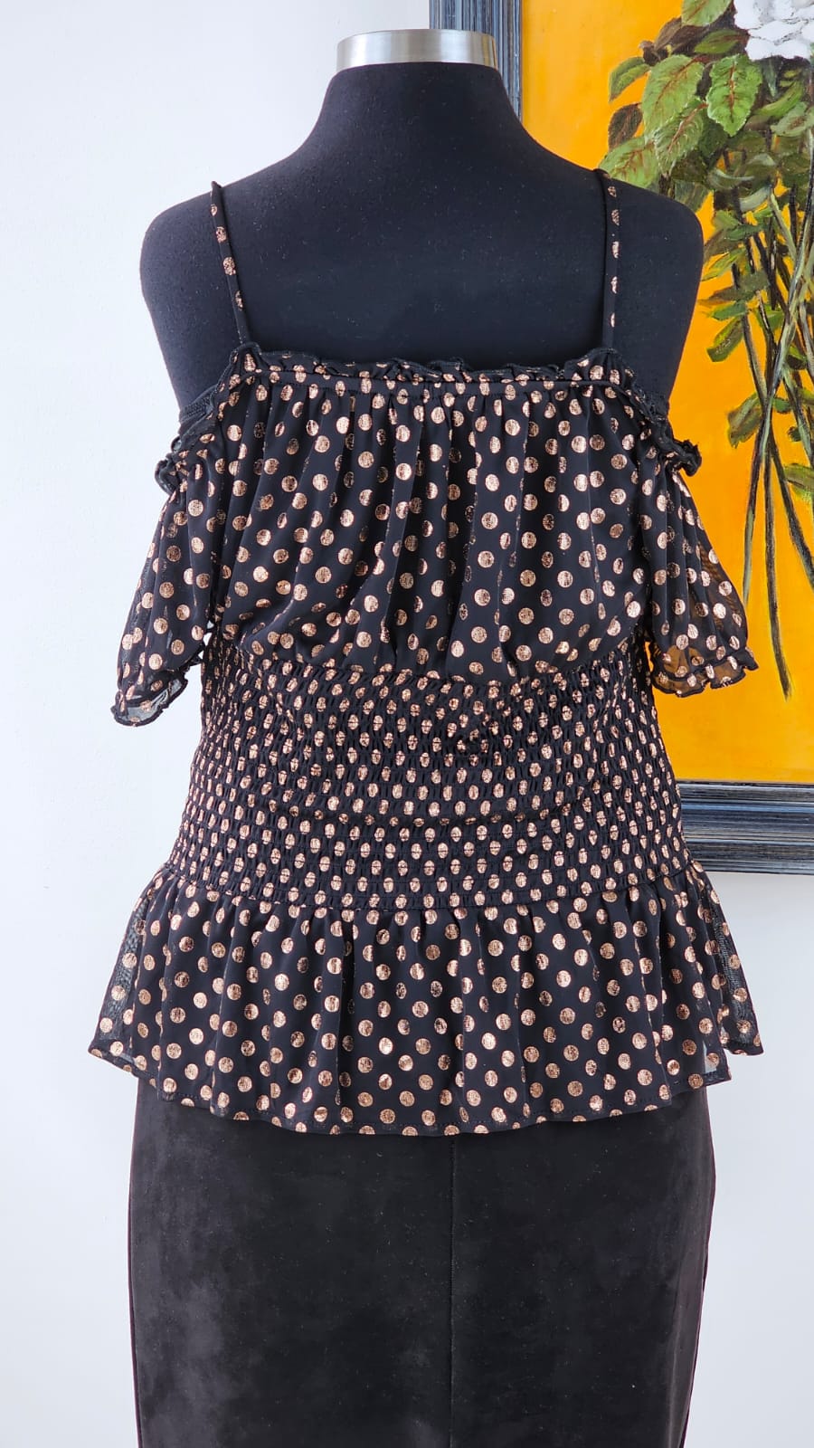 Top Blusa Cooktail Premium VENUS  Talla  L