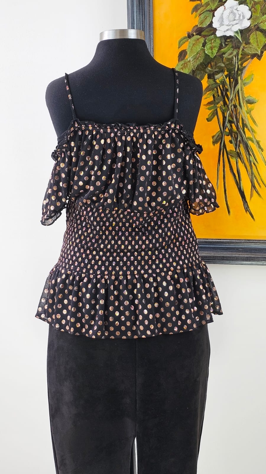 Top Blusa Cooktail Premium VENUS  Talla  L