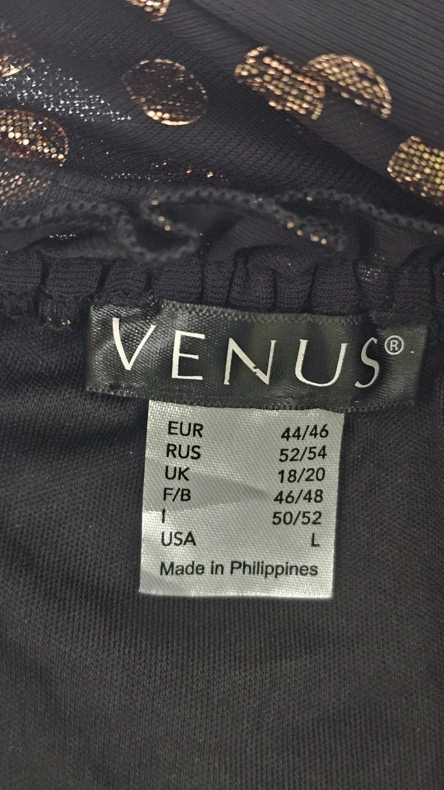 Top Blusa Cooktail Premium VENUS  Talla  L