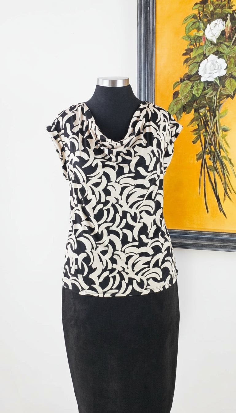 Blusa Top Premium Dana Buchman  Talla M