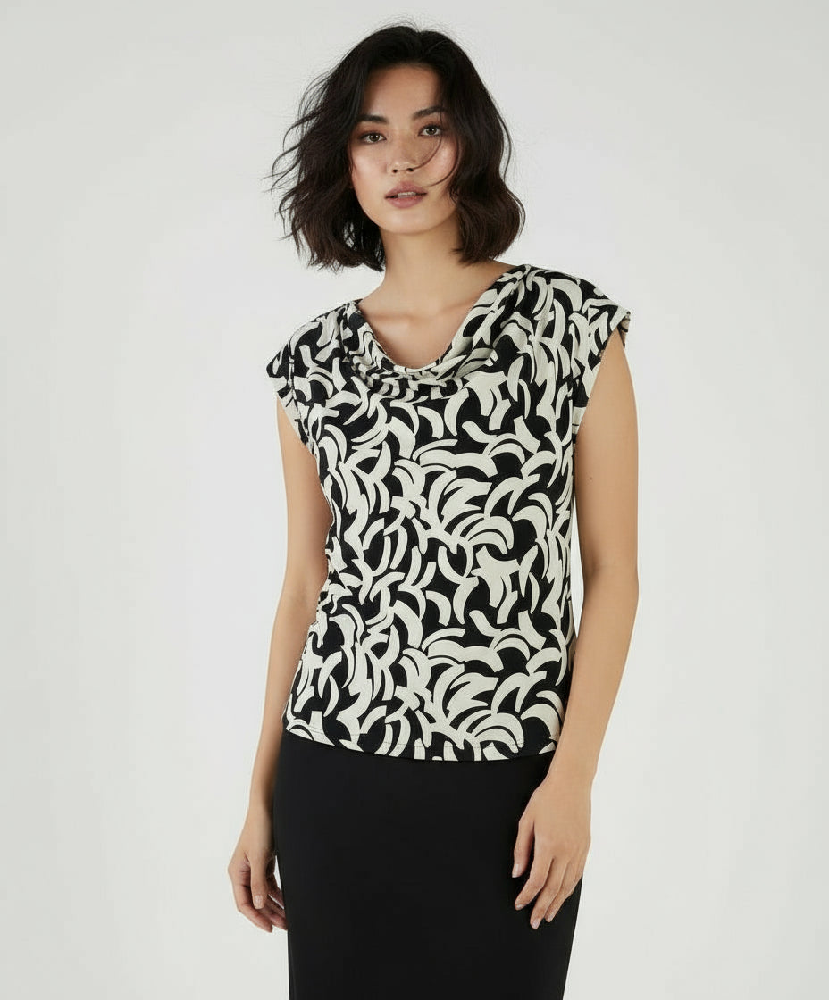 Blusa Top Premium Dana Buchman  Talla M