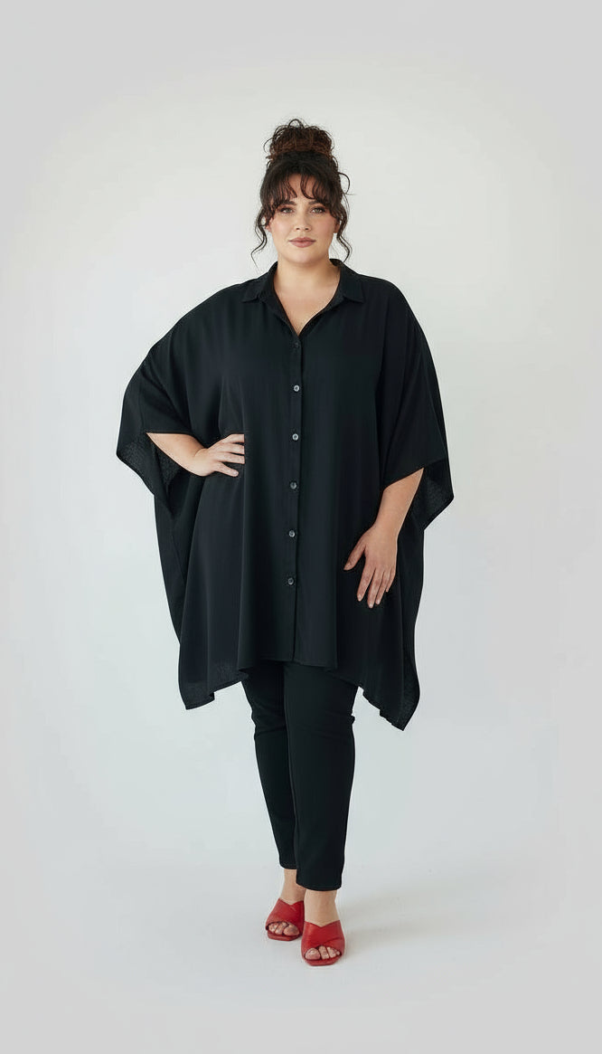 Plus Size Blusa Premium Freshuater  Talla 3XL