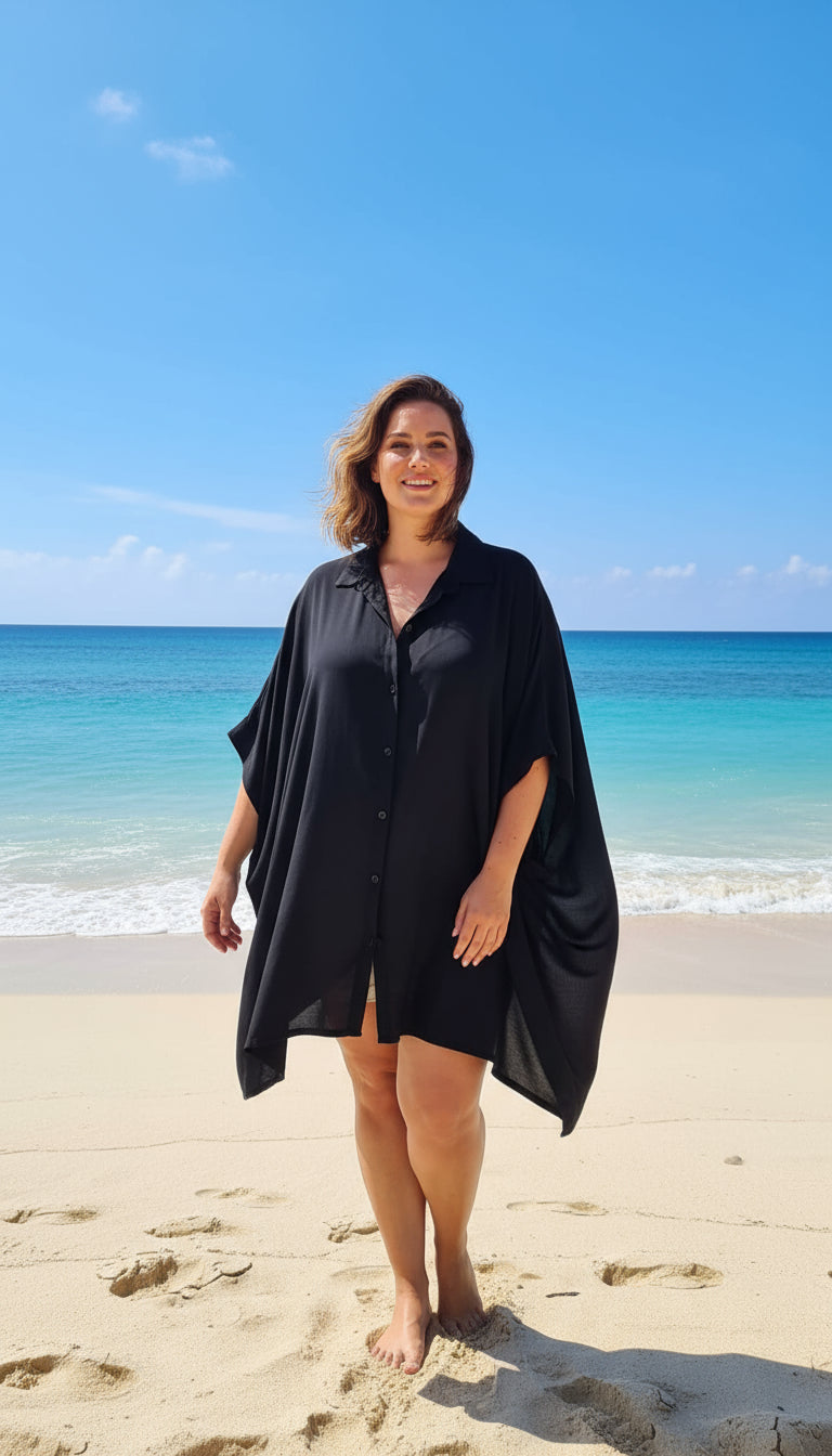 Plus Size Blusa Premium Freshuater  Talla 3XL