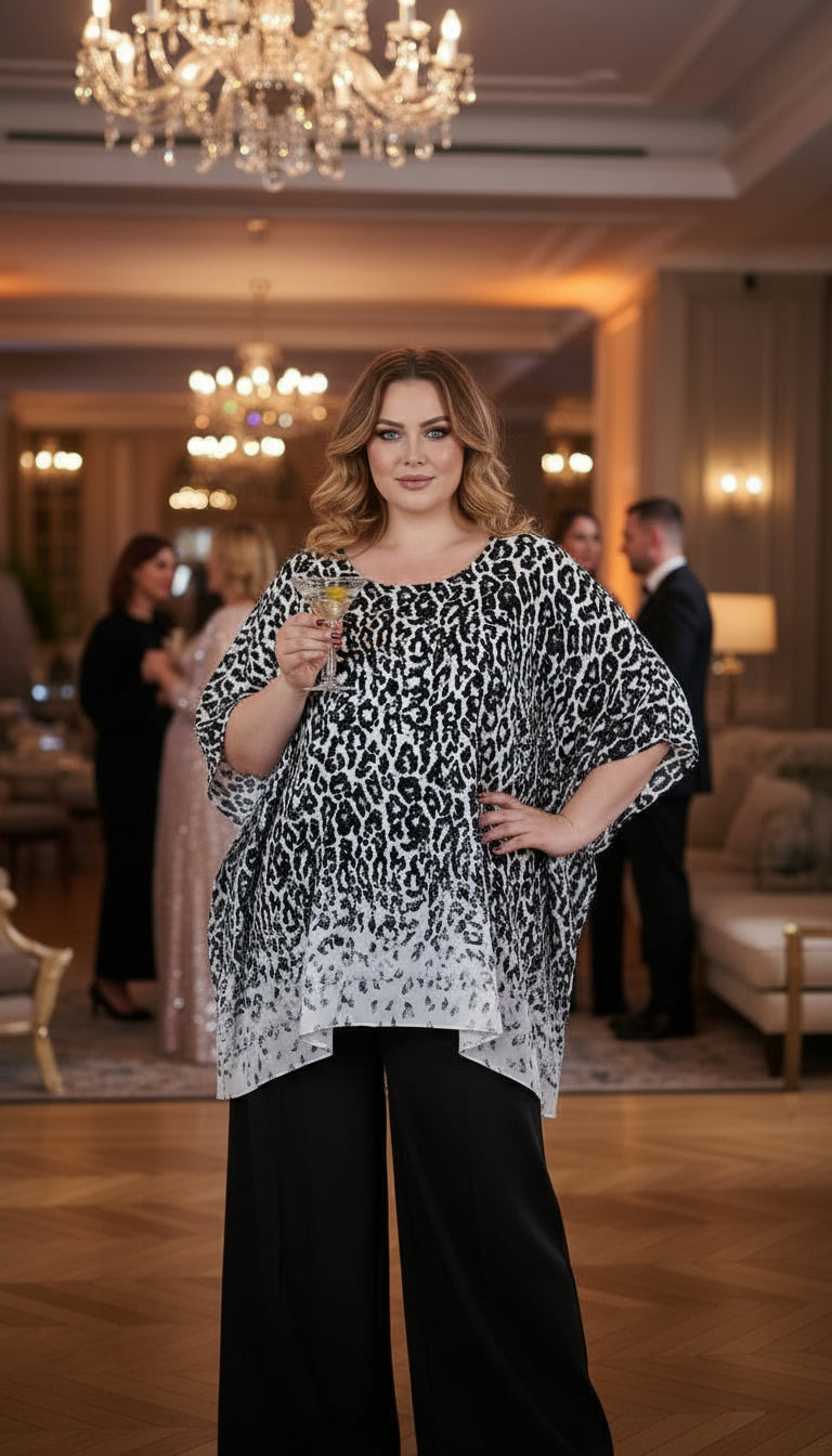 Plus Size Blusa Premium AVA VIV Talla 3XL