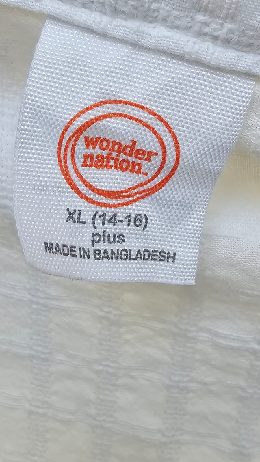 Top Blusa Wonder Nation  Talla L