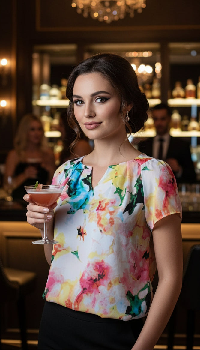 Top Blusa Worthington Talla M