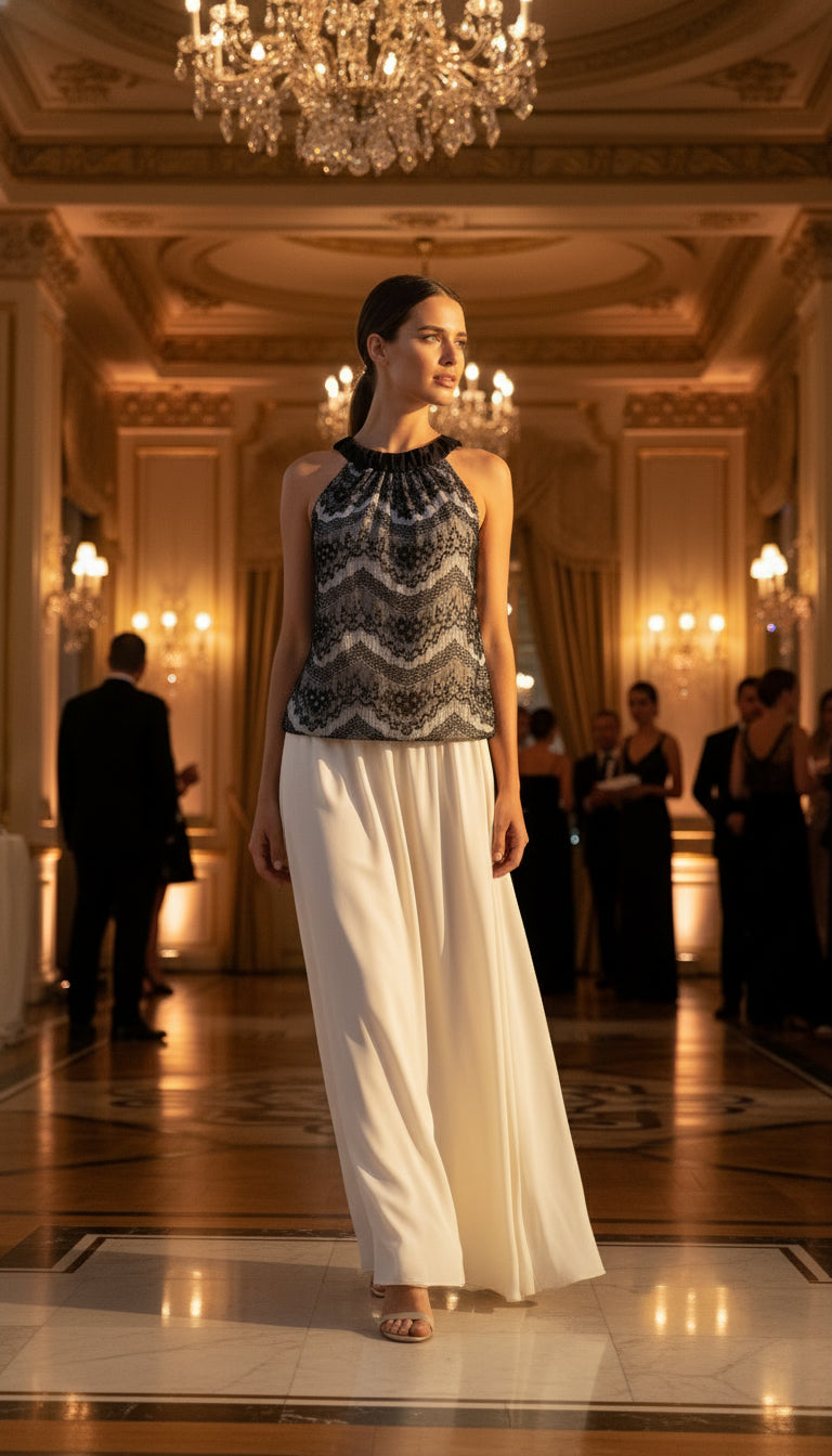 Top Blusa Wrapper Talla M