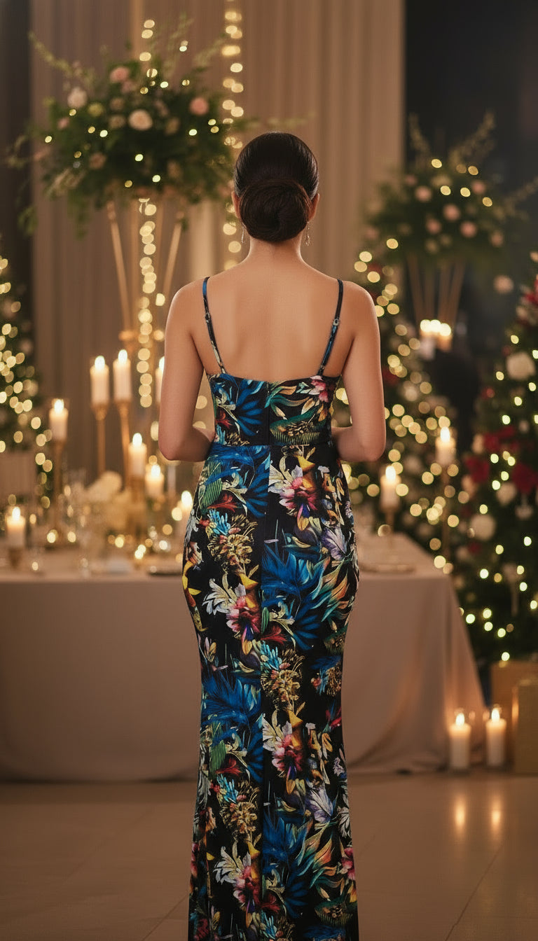 Fiesta Vestido Premium Talla M