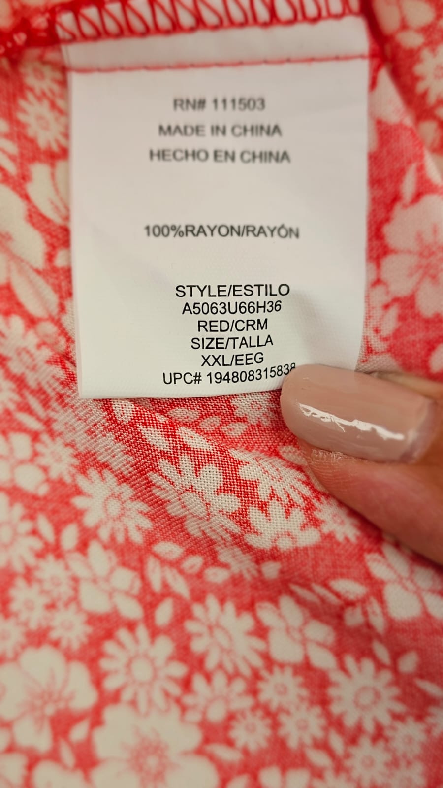 Vestido Premium Lily Rose Talla XL