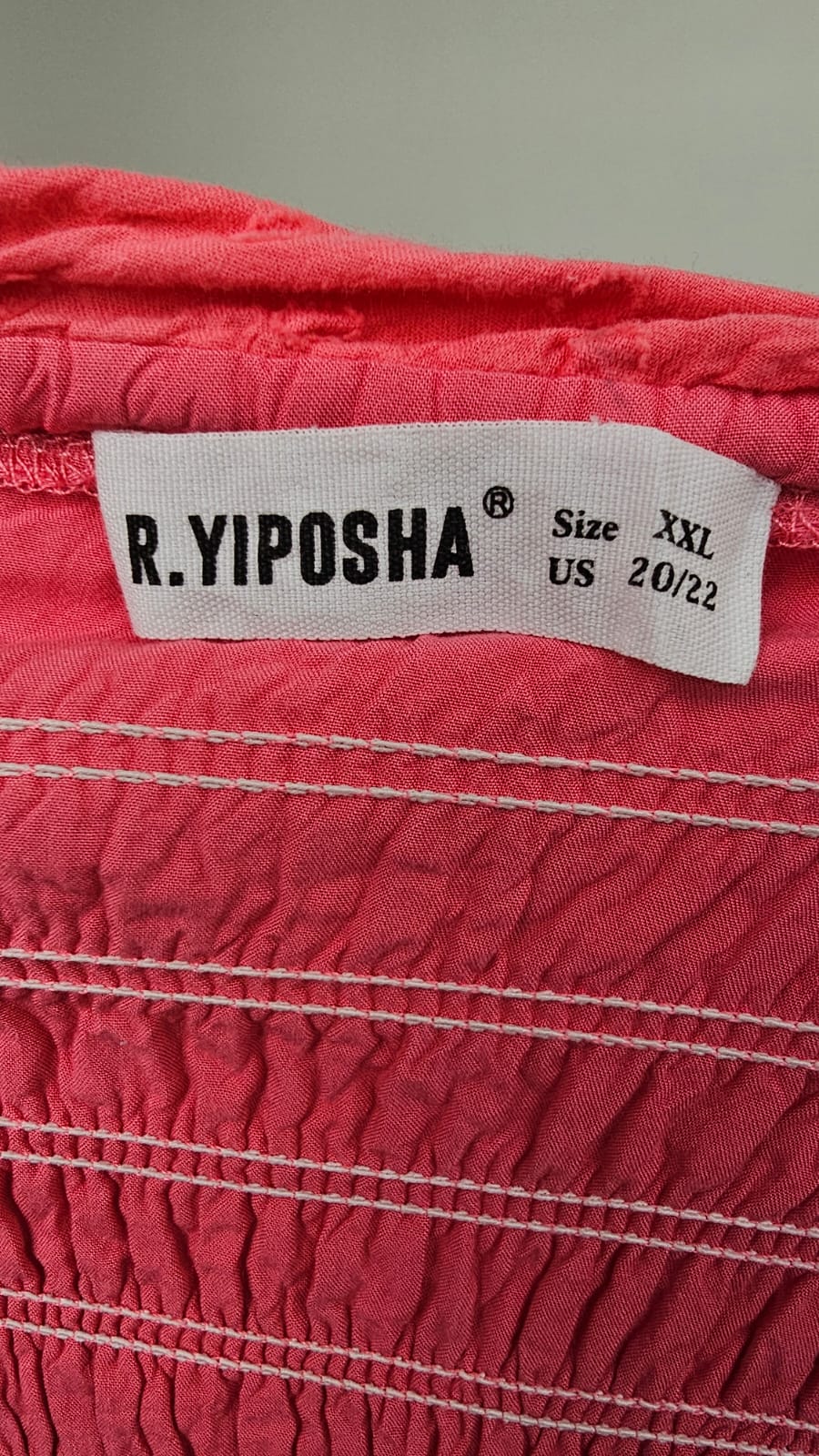 Vestido R. Yiposha Talla XL