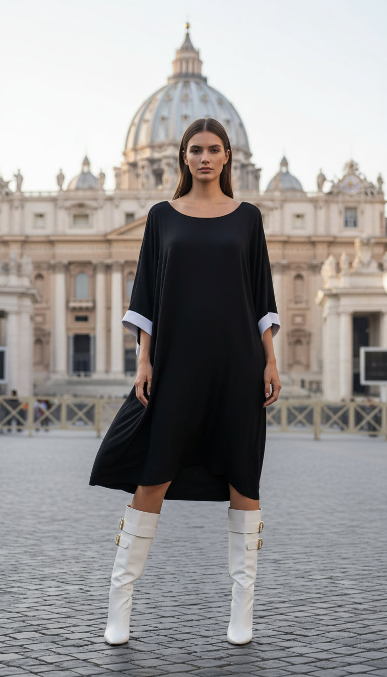 Plus Size Vestido Premium MSK Talla 2 XL