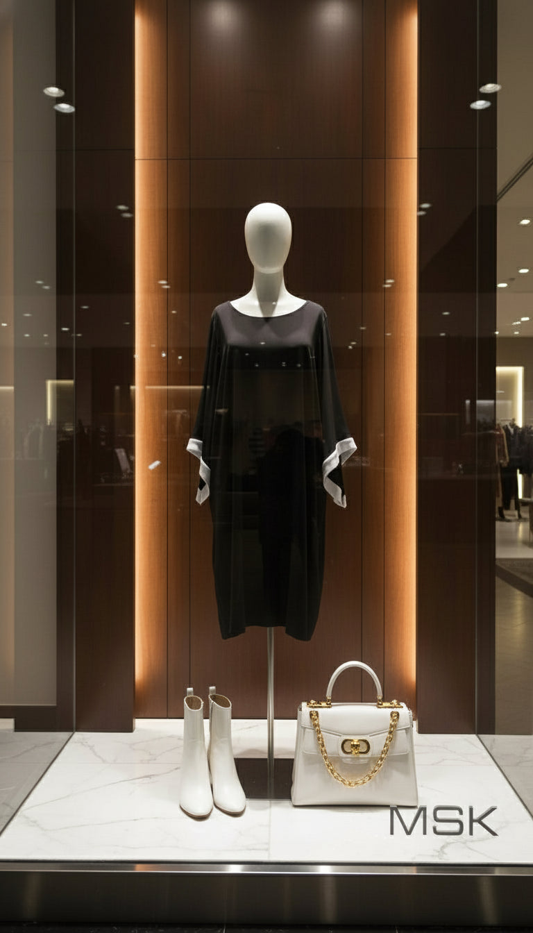 Plus Size Vestido Premium MSK Talla 2 XL