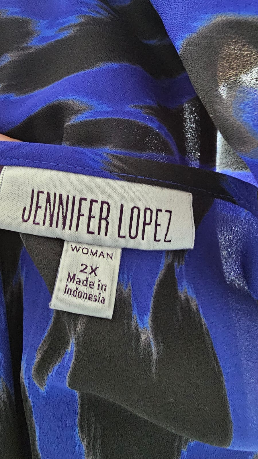 Plus Size Blusa Premium JENNIFER LOPEZ Talla 2XL