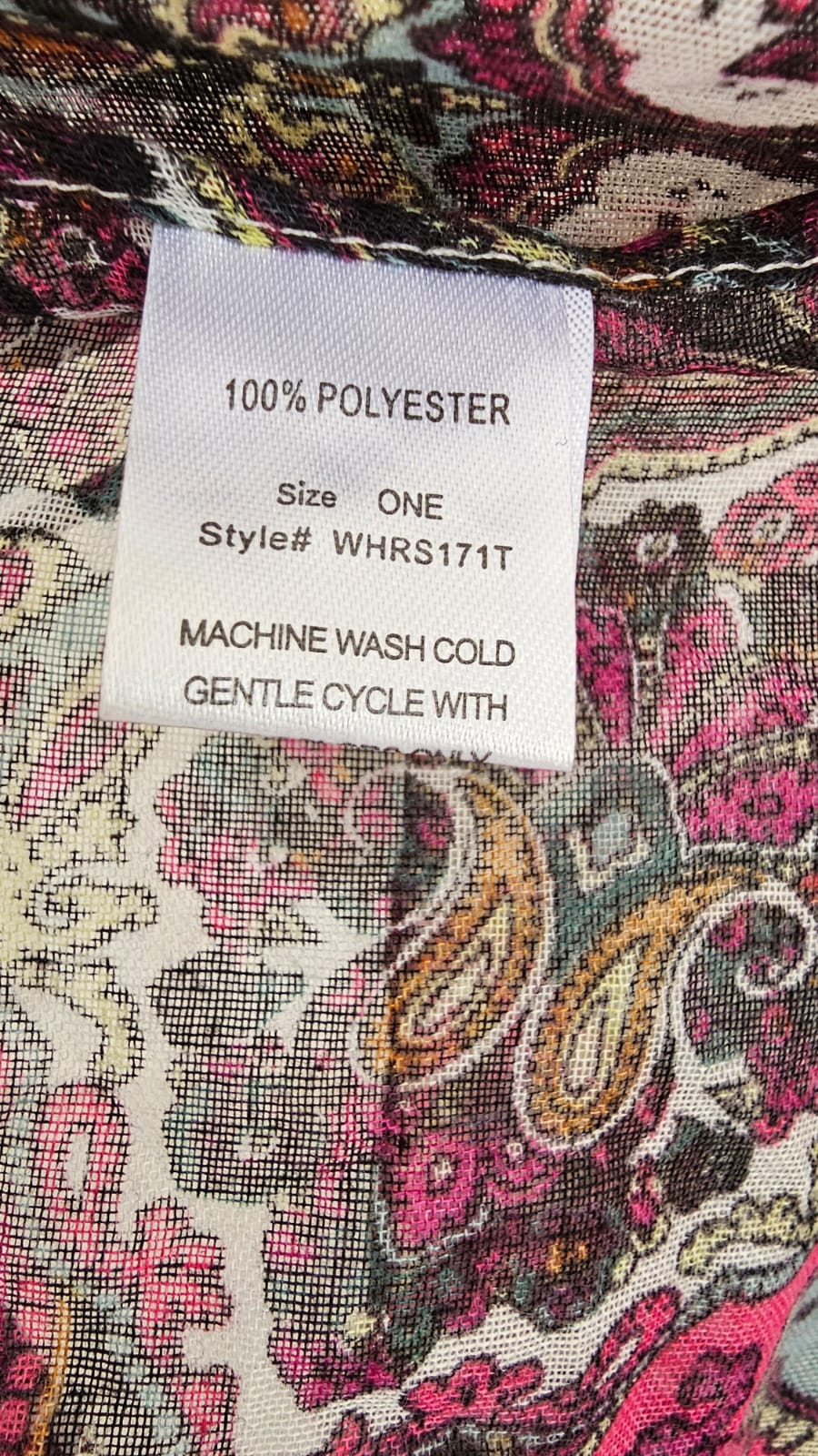 Blusa Premium Woven Heart Talla L