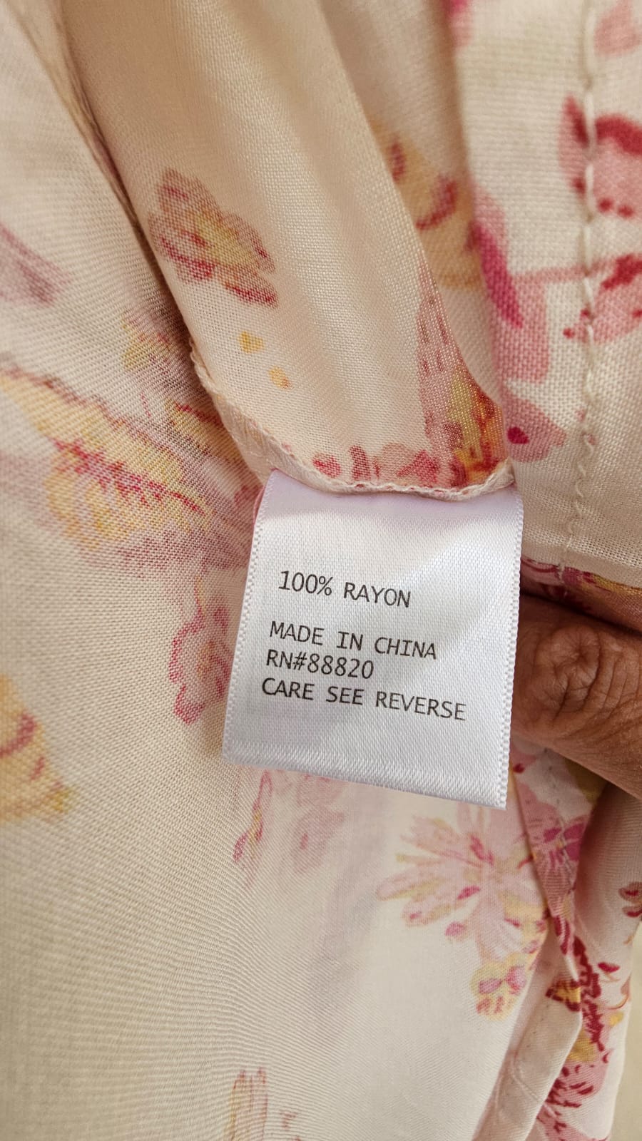 Blusa Top Premium Rose & Tyme Talla L