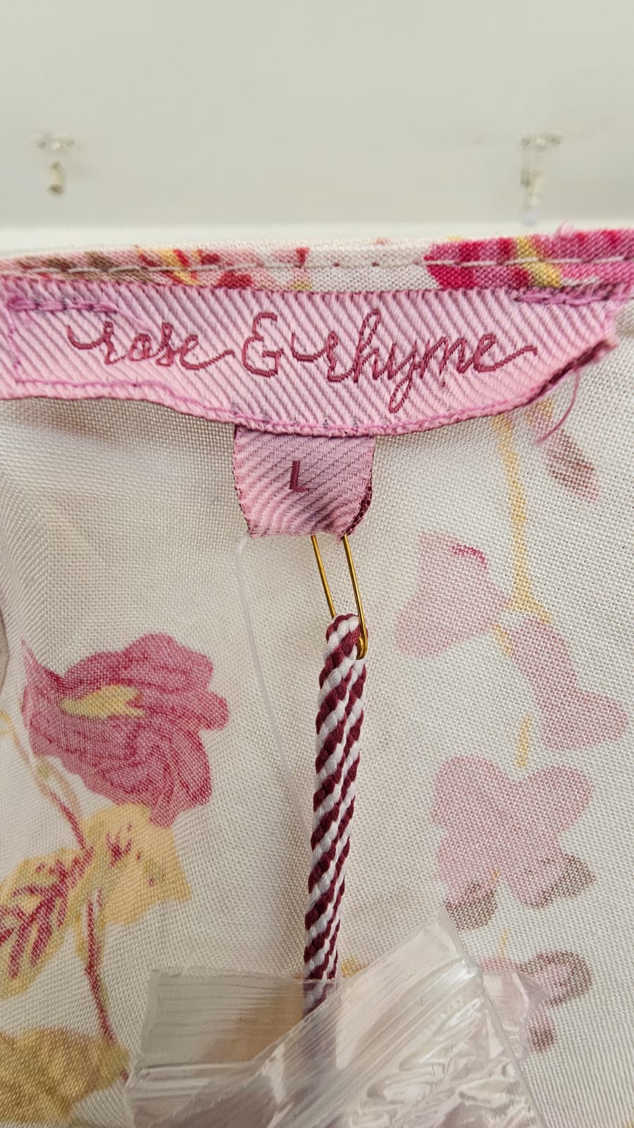 Blusa Top Premium Rose & Tyme Talla L