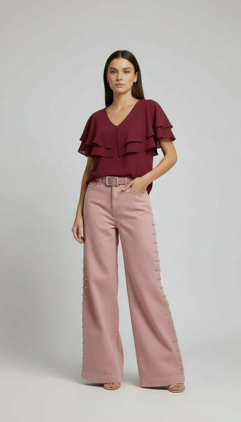 Blusa Top Premium Seventh Avenue Talla L