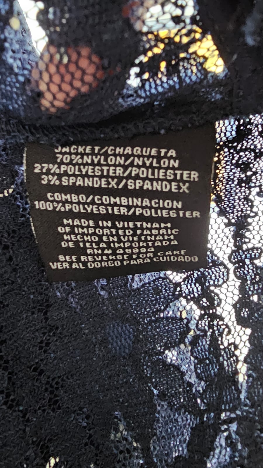 Fiesta Tapado Premium R&M Richards  Talla XL