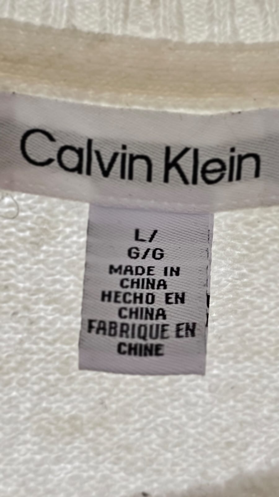 Sweater Premium Calvin Klein  Talla L