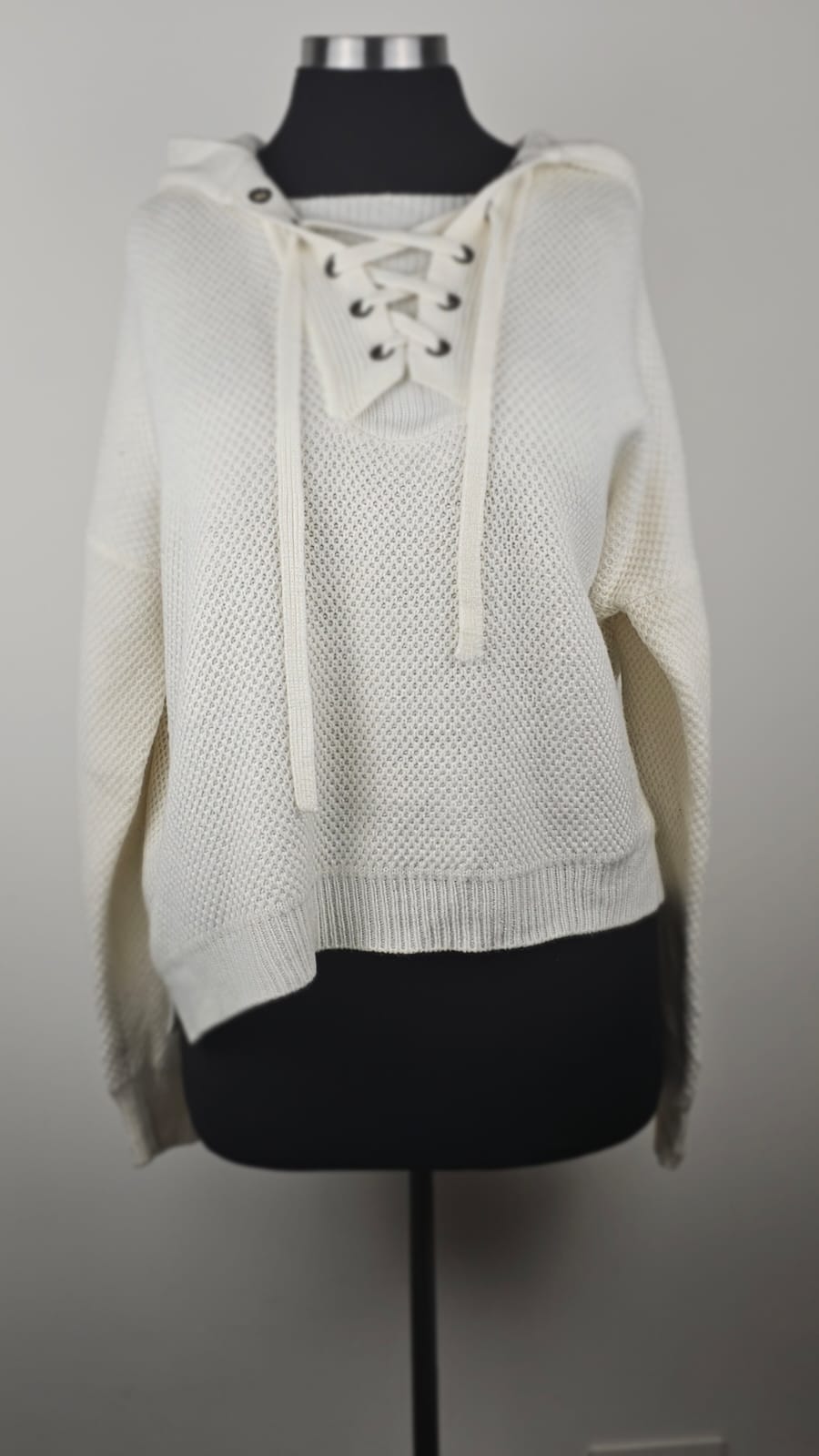 Sweater Blanco Falls Creek  Talla XL