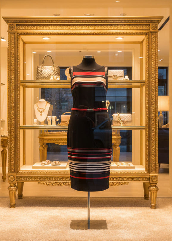 Vestido Premium White House Black Talla M