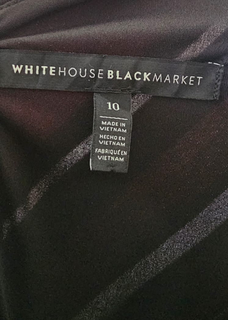 Vestido Premium White House Black Talla M