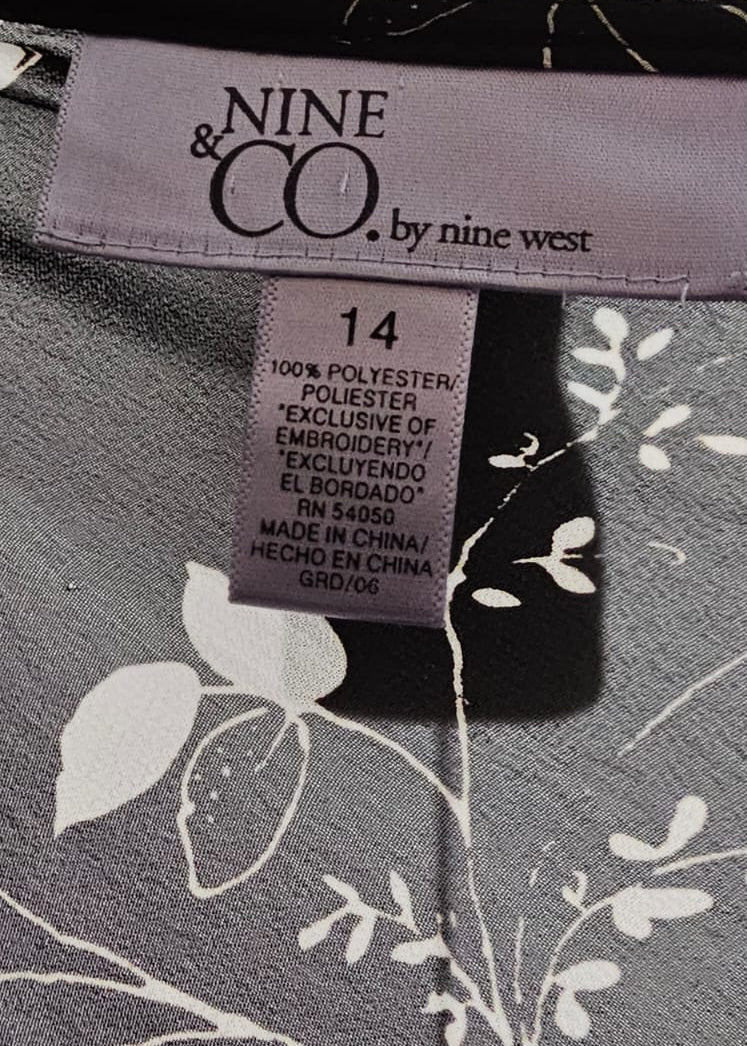 Blusa Premium Nine & Co Talla 14/L