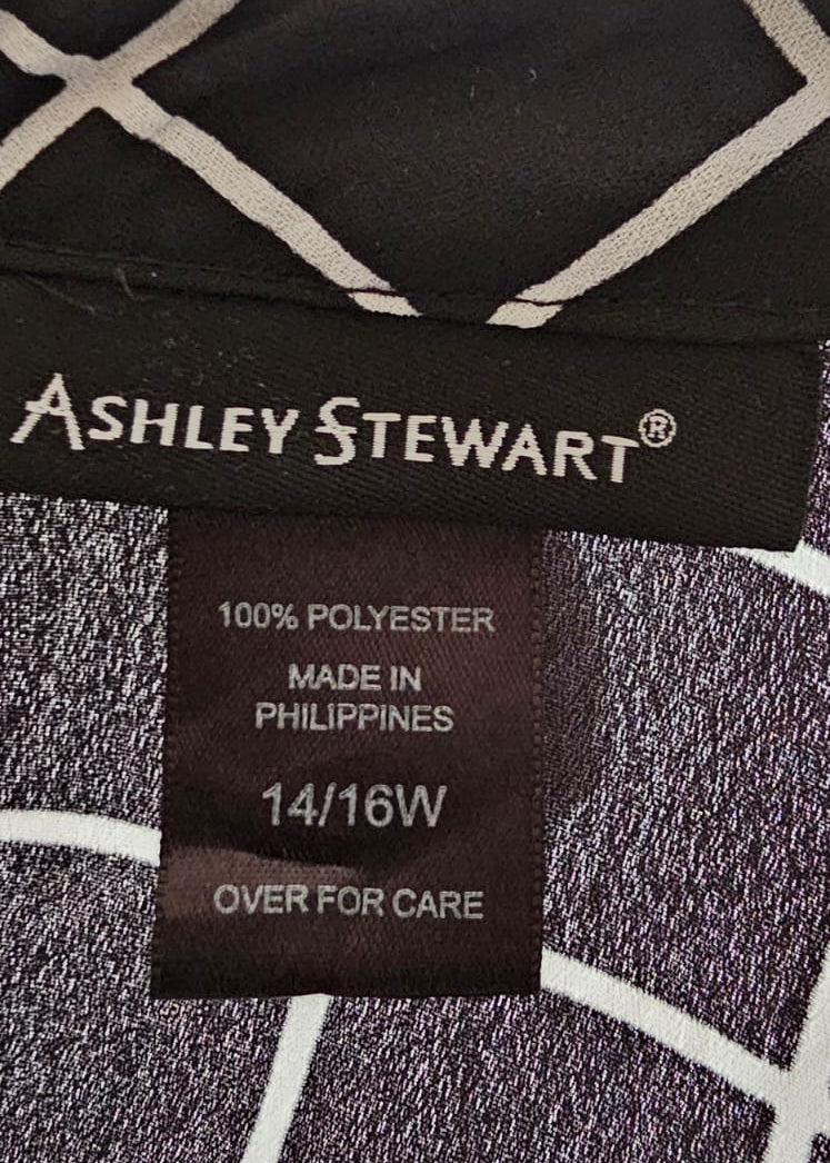Blusa Premium Ashley Stewart Talla 16/XL
