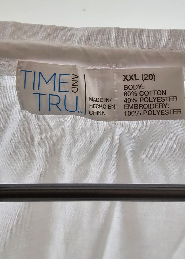 Blusa Premium Time and Tru Talla XL