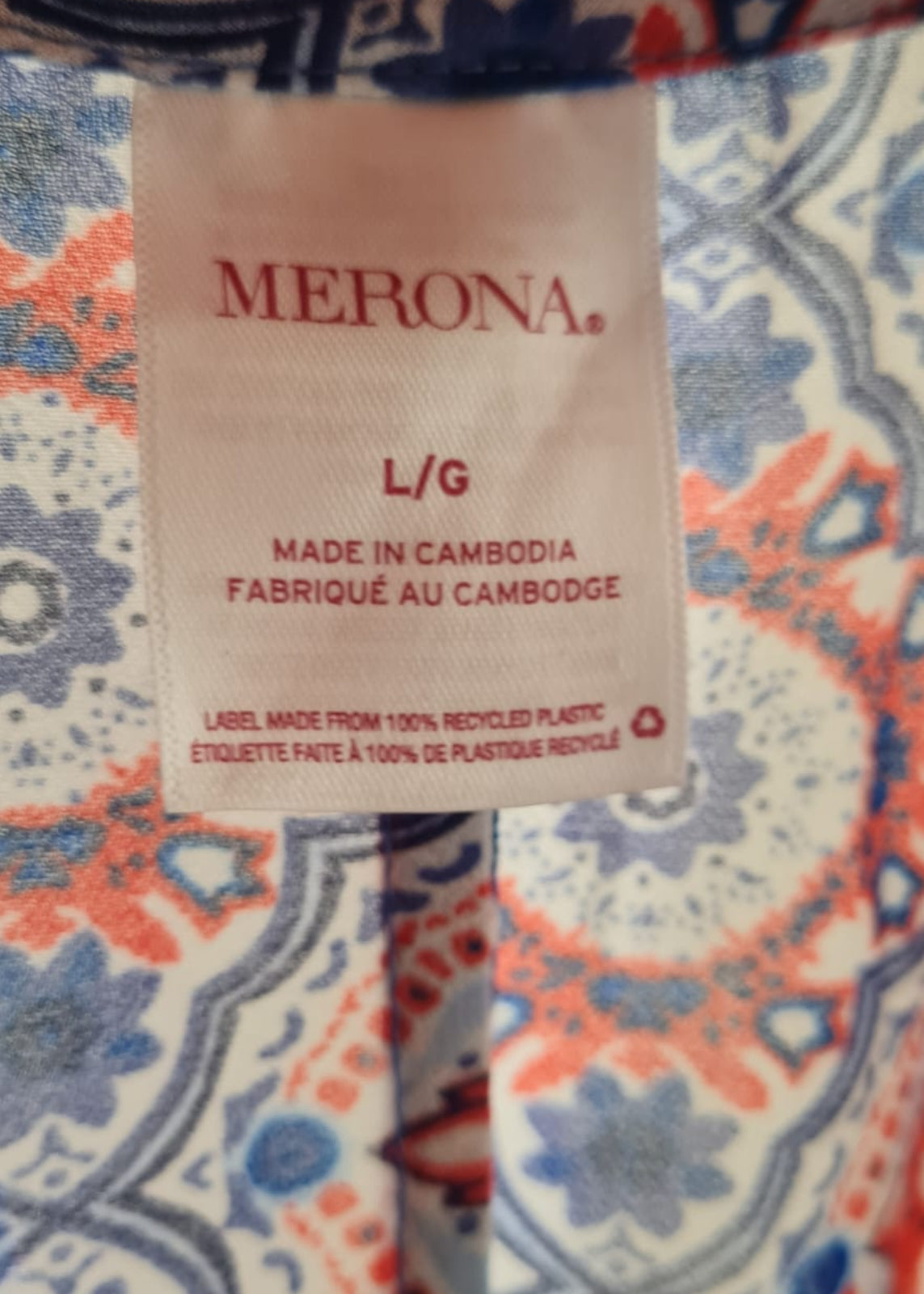 Oferta Blusón Merona Talla L