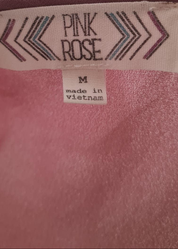 Top Premium Pink Rose Talla M