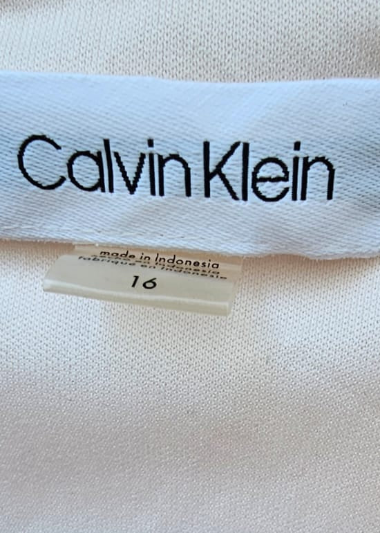 Fiesta Vestido Premium Calvin Klein Talla 16/XL