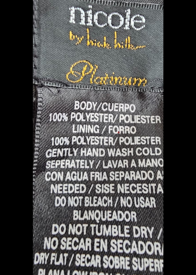 Fiesta Premium Nicole Miller Platinum Talla 14/M