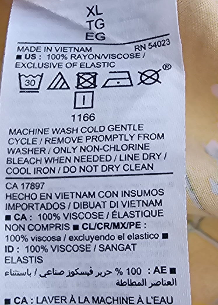 Vestido Premium OLD NAVI Talla XL