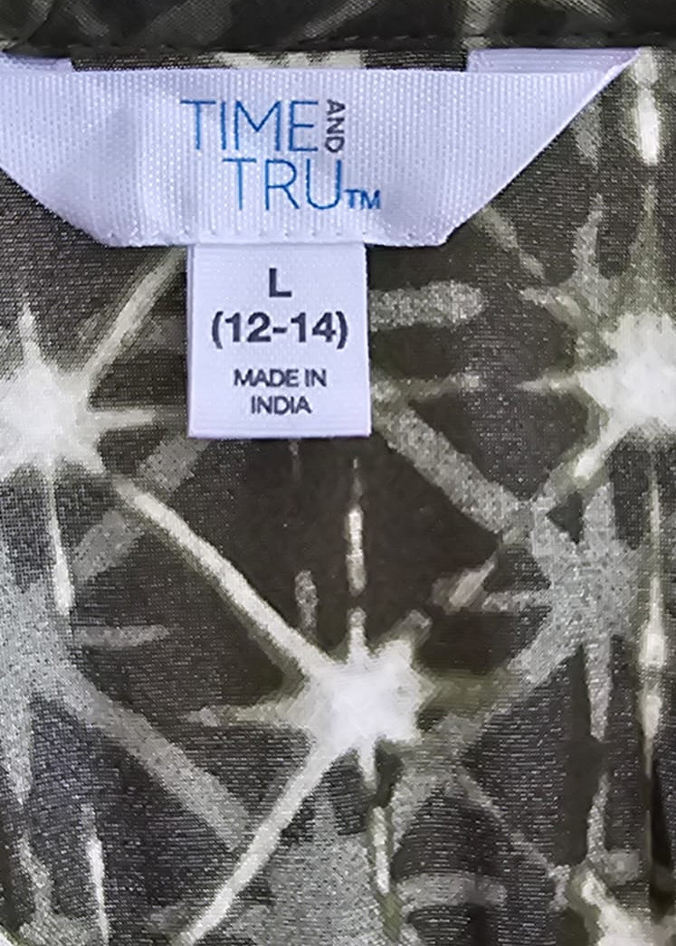 Vestido Premium Time And Tru Talla L